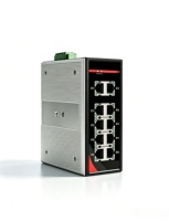 2 Port DIN Rail Serial Server RS232 485 ke Ethernet 10 100M Modbus Gateway TCP UDP Virtual COM 40 75C IP40