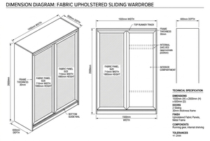 <span class=keywords><strong>Armario</strong></span> Moderno con <span class=keywords><strong>Puerta</strong></span> Corredera, <span class=keywords><strong>Espejo</strong></span> de Cuerpo Entero y Acabado en Veta de Roble, <span class=keywords><strong>Armario</strong></span> de Almacenamiento para Dormitorio que Ahorra Espacio - Product Image 5