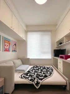 Luxury Small Wooden Modern Folding Display <strong>Bookcases</strong> with Storage for Bedroom Living Room School Use 6 Shelves - Product Image 2