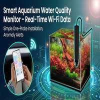 Testeur de qualité de l'eau sans fil AM8.0pro 8-en-1 : pH, TDS, EC, ORP, salinité, densité pour pisciculture et aquarium