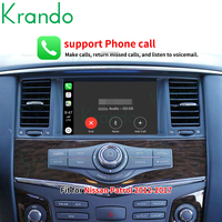 Interface sans fil CarPlay Android Auto pour Nissan Patrol Pathfinder Murano Quest, Plug&Play, Mirror Link, commandes OEM, boîte décodeur