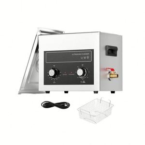 Sihao électrique nettoyeur à ultrasons chauffage minuterie 2/3/6/10/15/30L capacité outils de laboratoire pour pièces métalliques pièces de moteur automatique en laiton - Product Image 1