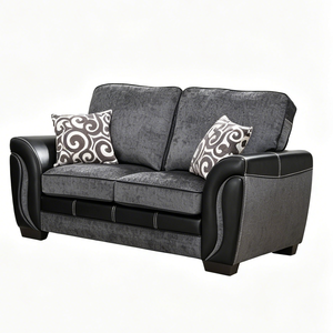Ensemble de canapés sectionnels de luxe moderne pour salon, en cuir synthétique, pour un mobilier élégant et une décoration de style salon. - Product Image 5