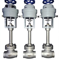 Vanne d'arrêt basse température DJ21F-40P DN6 à axe long et manchon court 328DJ40 en acier inoxydable pour distributeur de carburant