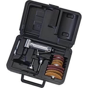 อิงเกอร์ซอลล์ แรนด์ 301B32MK 1/4 คอลเล็ตแอร์ไดกรินเดอร์คิทมุมขวา 21000 รอบต่อนาทีพร้อมอุปกรณ์เสริมสำหรับการตัด - Product Image 1