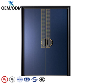 家用旋转防火室内现代金属入口钢制防盗门 - Product Image 3