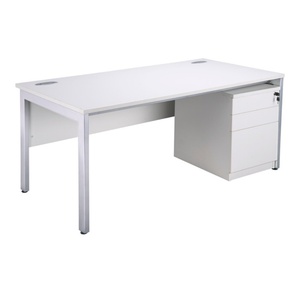 Modern Manager Desk Modern Melamine <b>Small</b> Office Standing <b>Computer</b> Desk - Product Image 1