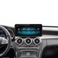Lecteur d'autoradio Android 12.8 "Snapdragon 668s pour Mercedes Benz C GLC classe W204 W205 2015-2019 NTG5.0 Audio Gps Carplay Dsp