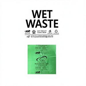 Bolsas de Basura Biodegradables para Residuos Biológicos Peligrosos con Cierre Superior, Material PE/LDPE, Color Personalizado, Impresión Digital, Eliminación de Residuos Hospitalarios - Product Image 1