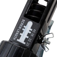 Machine automatique de pistolet à vis de clous de chaîne électrique en béton solide avec 50 pièces de clous de chaîne
