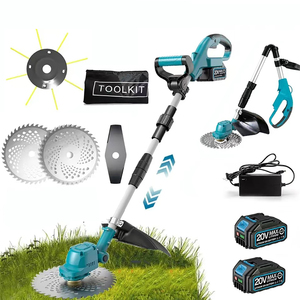 Máy cắt cỏ điện không chổi than 9 INCH, máy cắt cỏ vườn không dây, máy cắt tỉa cỏ, dụng cụ làm cỏ gấp gọn - Product Image 1