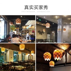Lámpara colgante creativa de estilo chino, linterna redonda Led de un solo cabezal para restaurantes, hoteles, salones de té, uso comercial - Product Image 5