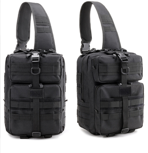 DFB0317 Hiking Outdoor <b>Men</b> Crossbody Bag Chest Bag Single Shoulder Molle Tactical Sling Chest Bag molle <b>pouch</b> - Product Image 3