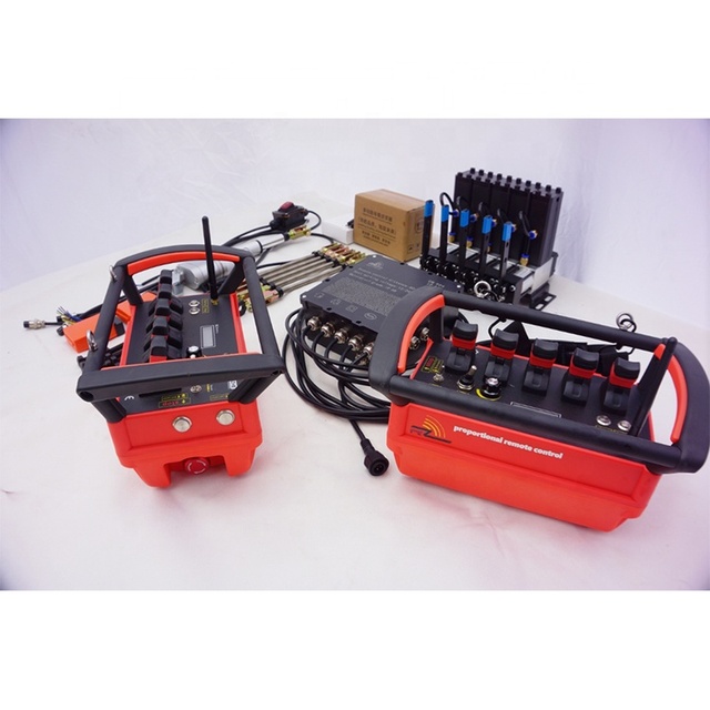 Factory Price 24v Hydraulic Remote Controllers for Large-Scale Mechanical Equipment for Cranes and Trucks Motor Applications