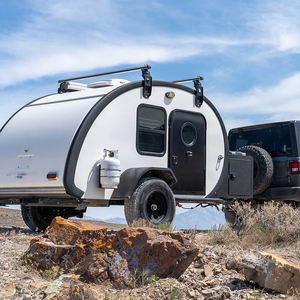 Remolque de Campamento Ultraligero Todoterreno Tipo Lágrima Pequeño con Aire Acondicionado - Product Image 4
