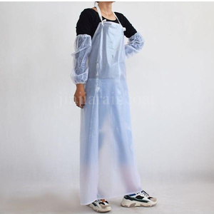 Tablier en PVC transparent personnalisé avec logo, résistant à l'usure et aux acides/base, pour lavage de voitures et usage aquatique - Product Image 6