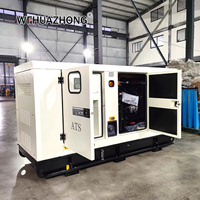Groupe électrogène diesel silencieux Ricardo 100 kVA, 1500 tr/min, 50 Hz/60 Hz, triphasé quatre fils, ATS, insonorisé, exportation mondiale