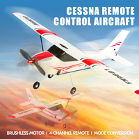 Avion modèle Cessna 172 en mousse EPP des États-Unis, 4 canaux, moteur brushless, avion RC à aile fixe, 2,4 GHz, jouet télécommandé d'extérieur, cadeau pour les passionnés de vol.