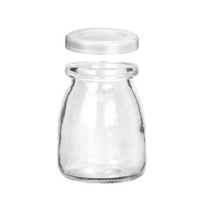 برطمانات زجاجية صغيرة فارغة سعة 200 مل (7 أونصة) مع أغطية من الفلين، مستدامة لهدايا حفلات الزفاف والحرف اليدوية والحليب والجيلي والبودنغ - Product Image 2