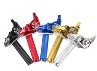 Poignée d'accélérateur torsadée en aluminium CNC pour moto Dirt Bike Quad ATV Poignée d'accélérateur en aluminium Master