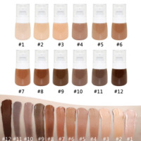 Maquillage imperméable naturel en gros Fond de teint à couvrance totale Fond de teint original