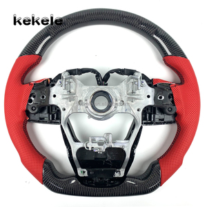 Volante de Fibra de Carbono y Cuero Perforado Personalizado para Toyota <span class=keywords><strong>Sienna</strong></span> LE XLE <span class=keywords><strong>SE</strong></span> Limited 2018 <span class=keywords><strong>2019</strong></span> 2020 2021 2022 2023 2024 - Product Image 6