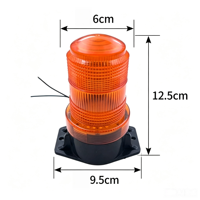 Ensaite LED-Blitzleuchte Gabelstapler-Dachleuchte Notfall-Warnleuchten Rotierende Signalleuchte Blinkmodell DH-130 12V-24V 30W