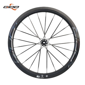 GIOO F2 PRO 700C Carbon-Rennrad-Laufradsatz 20/24H Scheibenbremse 28mm Außenbreite Eloxiertes Finish Kompatibel 7-12 Gänge - Product Image 4