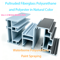 Fournisseur de fenêtres en PU, fenêtre coulissante en polyuréthane résistante à l'eau, anti-corrosion, fenêtre en PU pour la construction de maisons