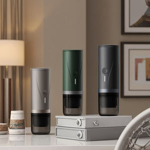 Machine à café à dosettes électrique Portable USB Automatique Turc Chauffage Cafetière Aluminium OEM 90W RV Utilisation Voiture 20 Bars Pression - Product Image 6