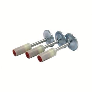 Décoration de plafond : Mini tube rond en acier avec silencieux pour clous décoratifs - Product Image 1