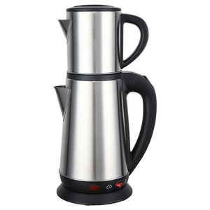 Cafetière électrique double en acier inoxydable 3,3 L, pratique et durable, résistante à la cuisson à sec, pour la maison, vente en gros à prix abordable - Product Image 6