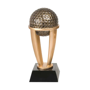 Trofeo de Golf de Resina Weivista, Copa Antigua con Grabado de Texto Personalizado - Product Image 6