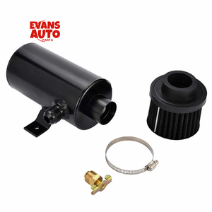 Универсальный 10 А, 2 порта, алюминиевый резервуар для маслосборника 750 мл с фильтром <span class=keywords><strong>3</strong></span>/8 "дренажный клапан - Product Image 1