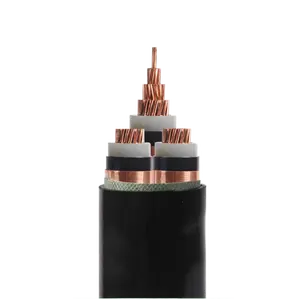 300sq.mm 19/33kV 36kV CU/XLPE/PVC Copper Insulated MV Underground Power Cable for 33/11kV