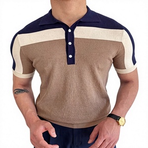 T-shirt de sport pour homme à col rond et manches courtes, en jersey tricoté, coupe régulière, avec technologie DRI pour une performance anti-humidité et une protection solaire optimale. - Product Image 3