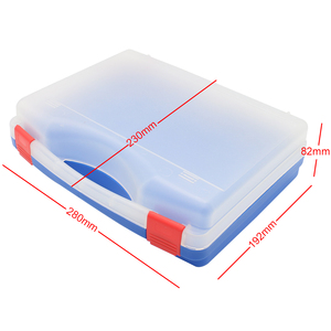 Trung Quốc Nhà Sản Xuất Lưu Trữ Đơn Giản Cứng Polypropylene Tiêm Khuôn Công Cụ Nhựa Mang Trường Hợp - Product Image 6