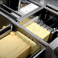 Coupe-fromage automatique pour blocs de fromage, machine à découper les cubes de mozzarella et les bâtonnets de fromage