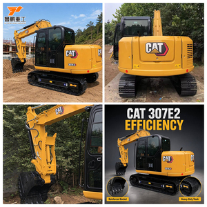 Miniexcavadora Usada 307E2 7t con Pocas Horas de Trabajo, Motor, Bomba, Caja de Cambios, para Granjas, Carreteras, Tuberías - Product Image 2