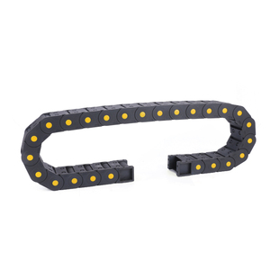 Cadena portacables de nailon plástico serie 35, totalmente cerrada, flexible, para gestión de cables en herramientas, sin ruido. - Product Image 3