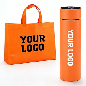 Wholesale Stainless Steel Insulated Vacuum Flask Custom Logo Temperature Display Smart <b>Water</b> <b>Bottle</b> Office Promo Business Gift - Product Image 1