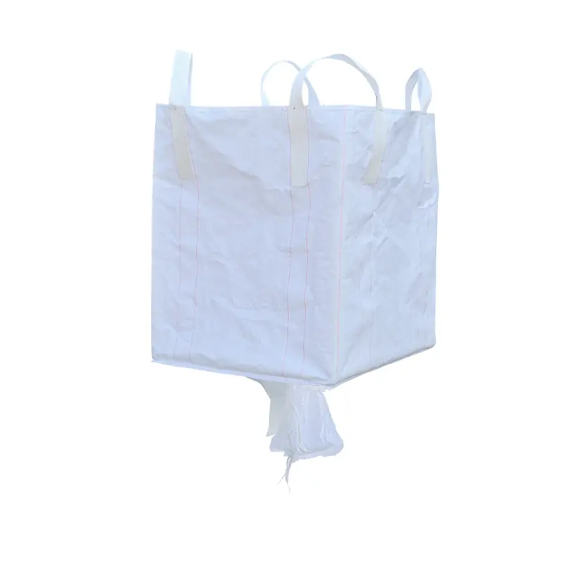 Meilleur prix taille personnalisée 100% PP vierge respirant 1 tonne sac Jumbo 1.5 tonnes 1500kg grand PP tissé sable Fibc éléphant sacs charbon en vrac