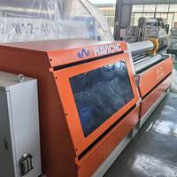 Machine à plier les tôles en acier inoxydable et en aluminium de qualité supérieure, automatique, à 4 rouleaux, contrôlée par PLC