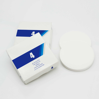 Papier filtre qualitatif de laboratoire Grade 1/2/3/4/5/6 pour la surveillance de la pollution des sols, des semences et de l'air, l'analyse de l'eau des chaudières, papier filtre en cellulose