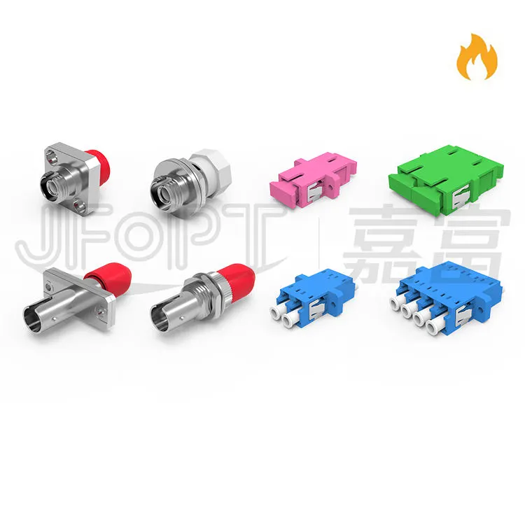 Lc Sc Fc St Fiber Optische Adapters Sm Sx Duplex Quad Vrouw Naar Man Mpo Mu Sma Upc Pc Apc hybride Optische Adapters & Connectoren