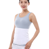 Ceinture abdominale post-partum de haute qualité, enveloppement abdominal post-chirurgical, soutien abdominal respirant avec orthèses de soutien pelvien