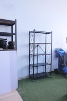BLUEHILL Étagère en fil métallique à 3 niveaux pour cuisine avec roulettes