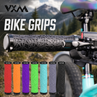 Puños de Manillar MOTSUV para Bicicleta, TPE, Textura de Telaraña, Resistentes al Sudor, Alivio de Presión, Antideslizantes, 142x33mm, Accesorios para Bicicleta de Montaña, OEM, Venta al Por Mayor
