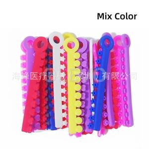 แหวนรัดฟัน 3 มิติ ลายการ์ตูนหลากสี ของ Hai Feng Dental อุปกรณ์จัดฟัน แพ็ค 20 ชิ้น - Product Image 4