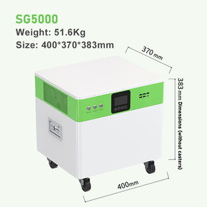 Centrale Électrique Solaire Haute Efficacité 5000W pour les Sorties en Camping, les Voyages en Bateau et les Films en Plein Air - Product Image 5